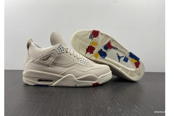 DQ4909-100 (W) Retro Canvas 4 DQ4909-100 Jordan Blank 0318